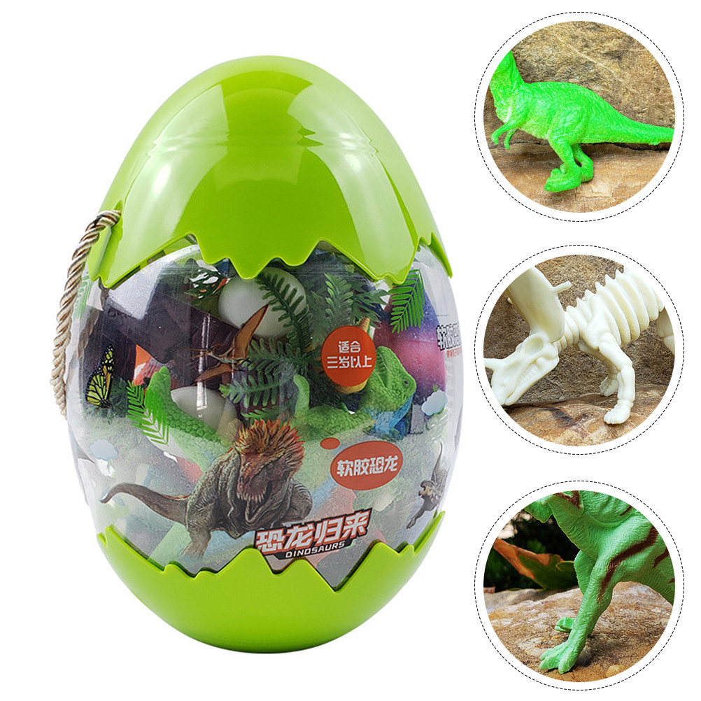 Kids Toys Vehicle - 1Set Dinosaur Egg Creative Simulation Animal
