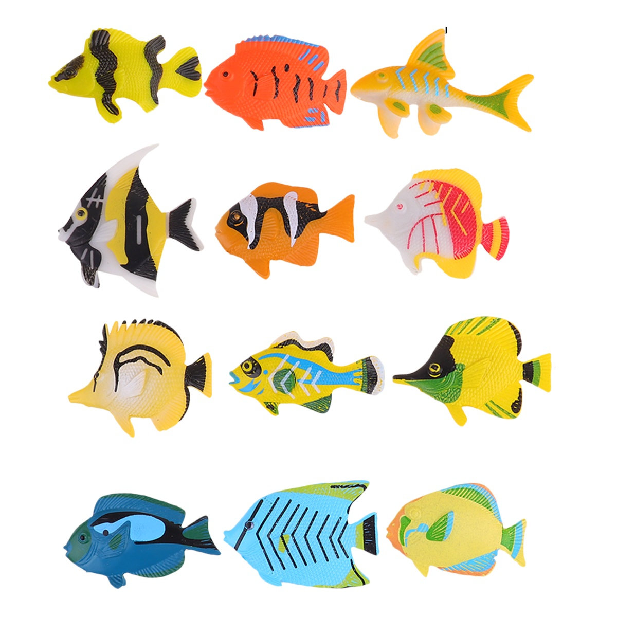 Kids Toys Vehicle - 1Set Tropical Fish Solid Vivid Simulated