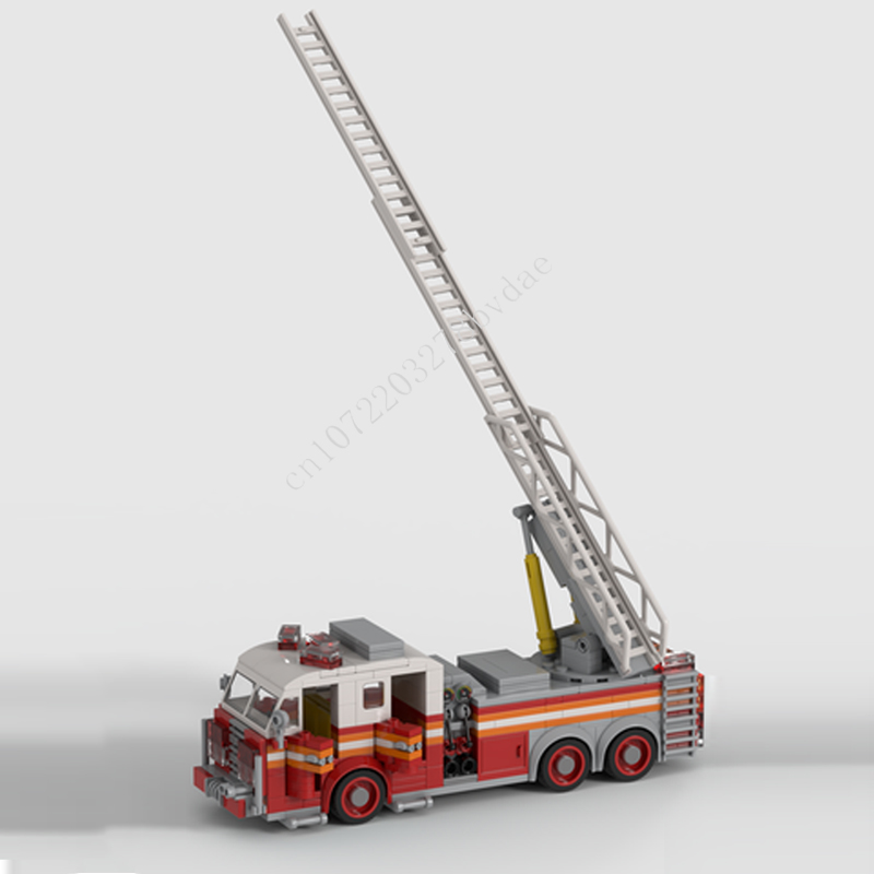Kids Toys Vehicle - 436PCS High-Tech Mechanical MOC Car NYFD