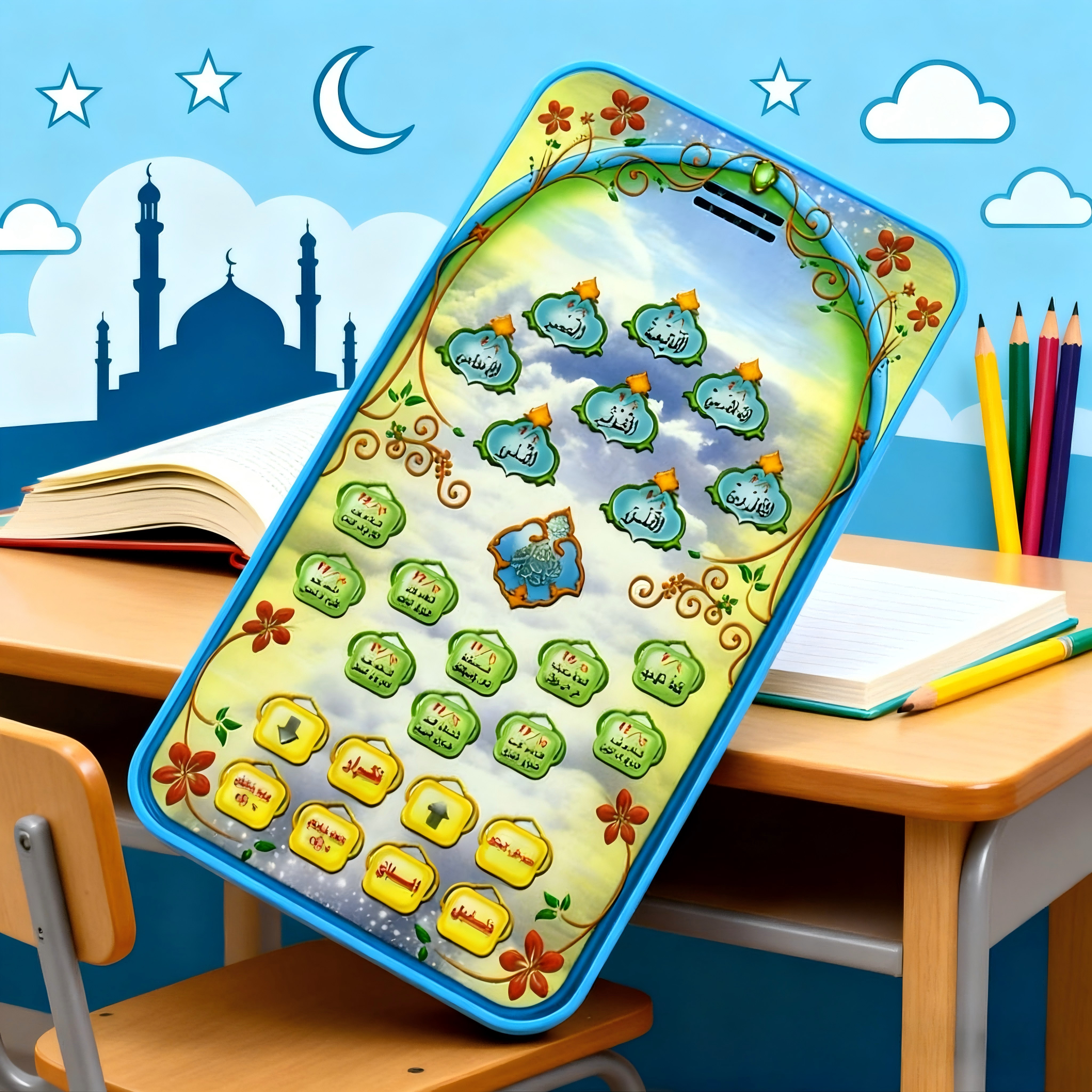Kids Quran Toys - Islamic Quran Learning Tablet for Kids