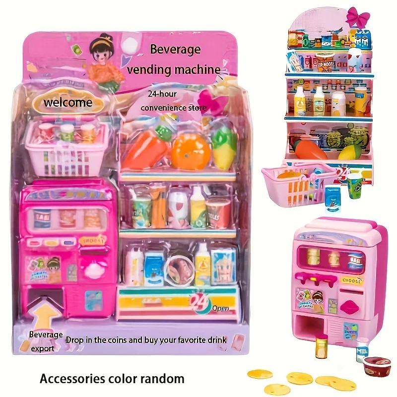 Kids Toys Vending Machine - Vending Machine Play Set Toys for
