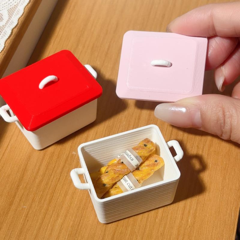 Kids Toys Kitchen - 1 Pcs 1/12 Dollhouse Miniature Pancake