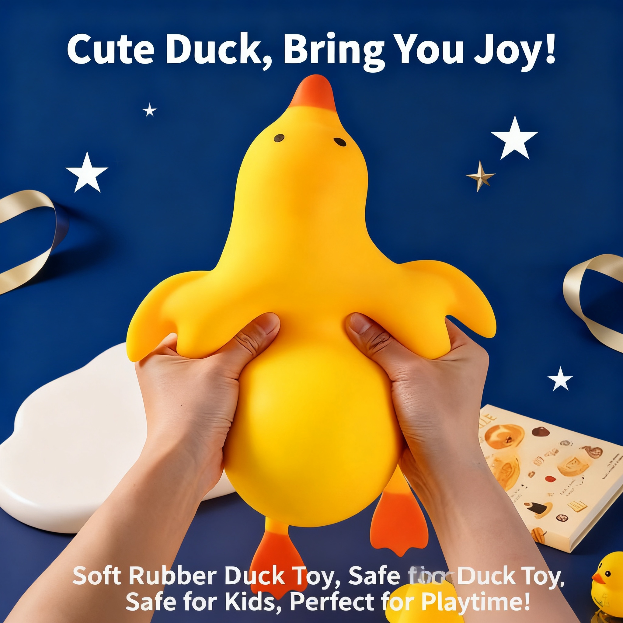 Kids Toys Animal - Squishy Antistress Duck Goose Fidget Toys