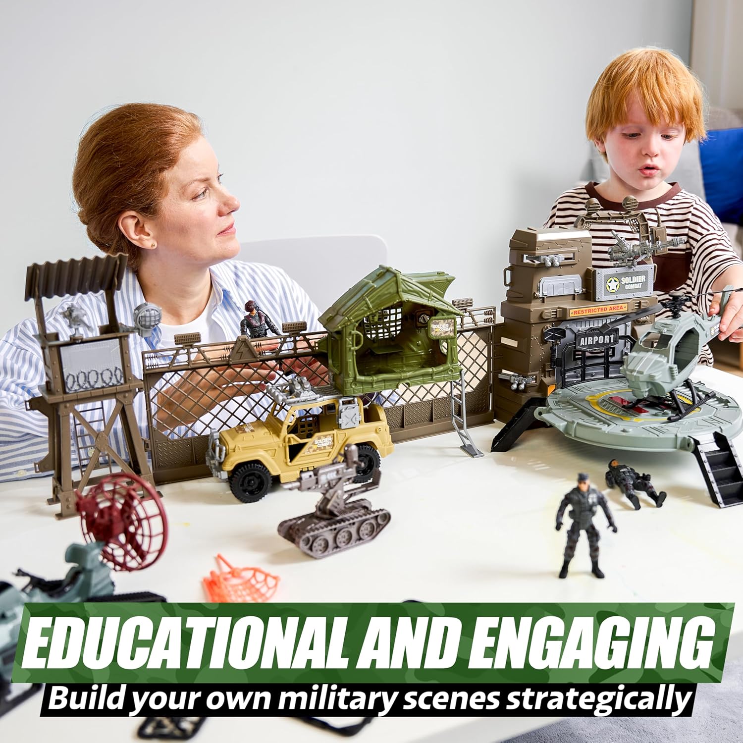 JOYFY Military Toy Set with Ar - Kids Toys Vehicle 评论和价格