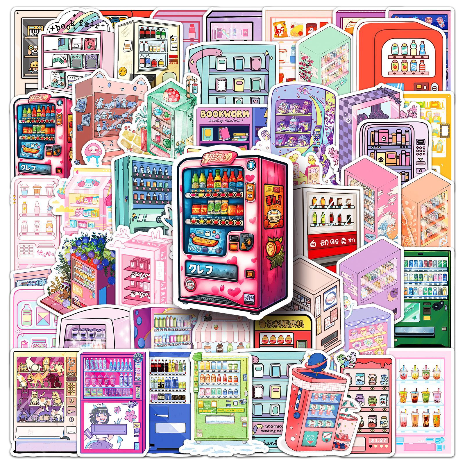 50Pcs vending machine graffiti - Kids Toys Vending Machine 评论和价格