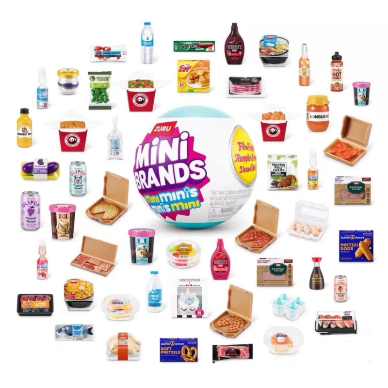 Mini Brands Fridge Mystery Bal - Kids Toys Kitchen 评论和价格