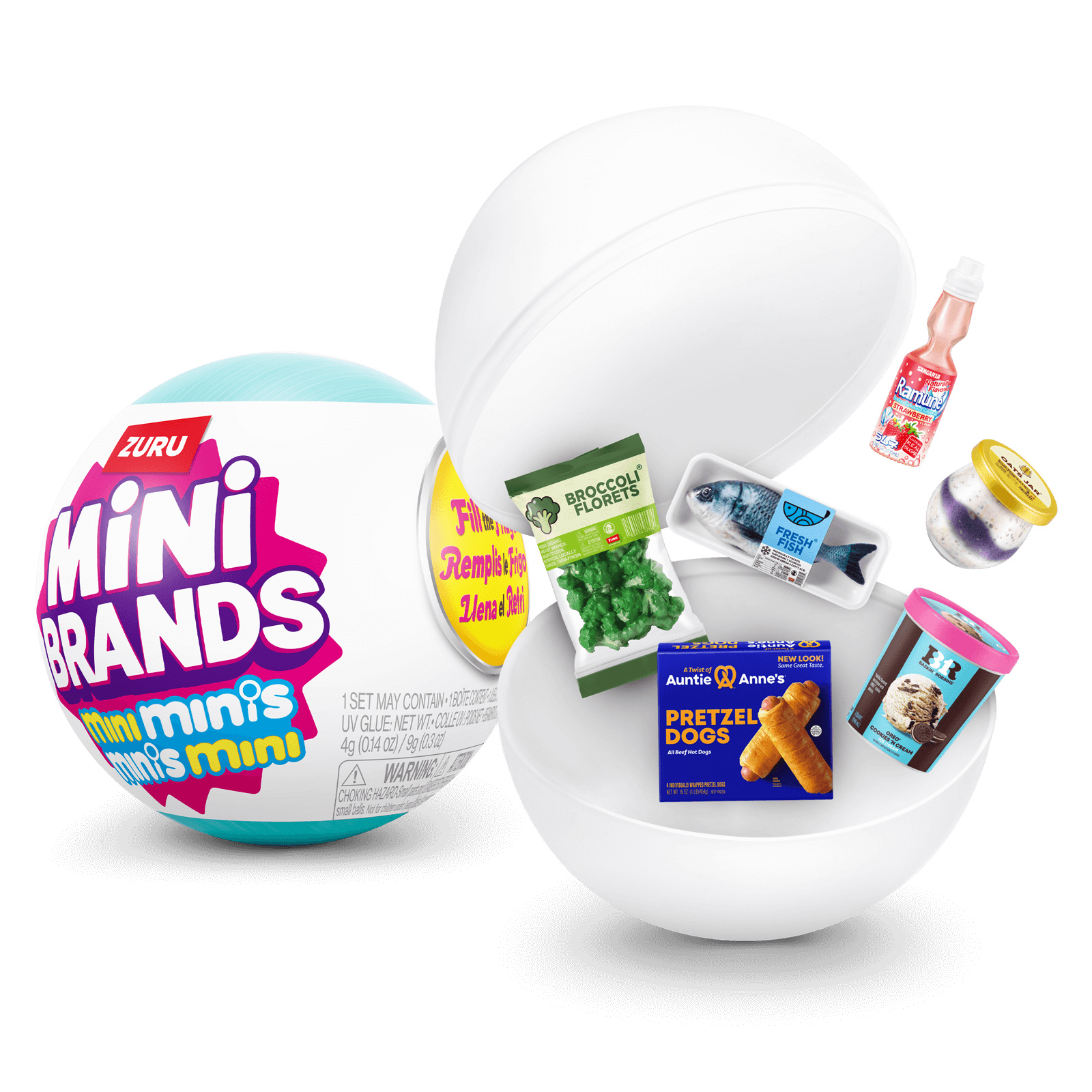 Mini Brands Fridge Mystery Bal - Kids Toys Kitchen 评论和价格