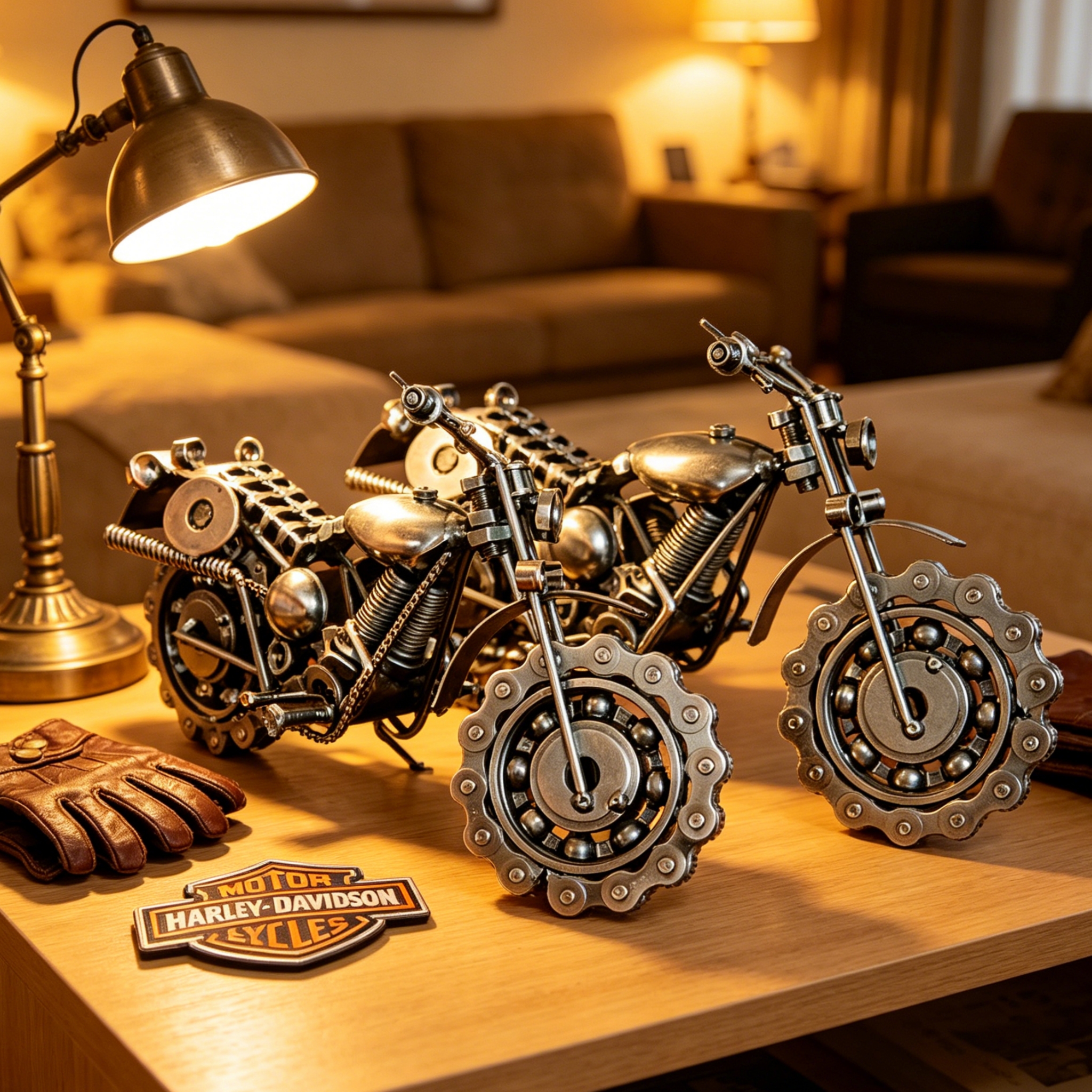 Motorcycle Model Retro Motor F - Kids Toys Vintage 评论和价格