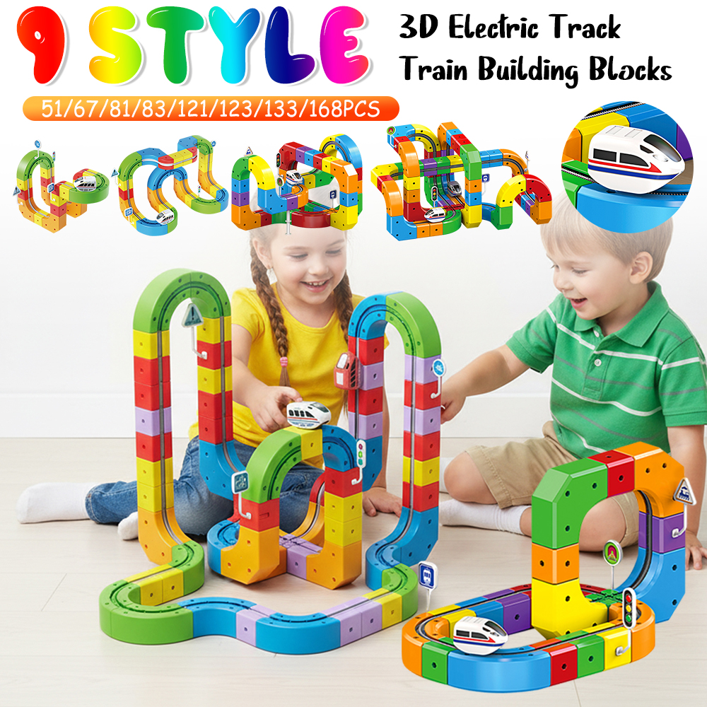 Electric Magnetic Track Set wi - Kids Toys Vehicle 评论和价格