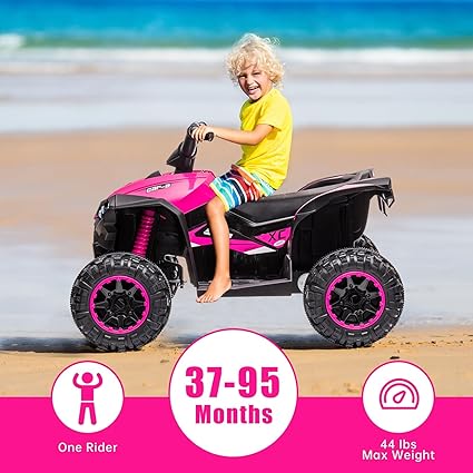 Kids Electric Quad Bike 12V, E - Kids Toys Quad 评论和价格