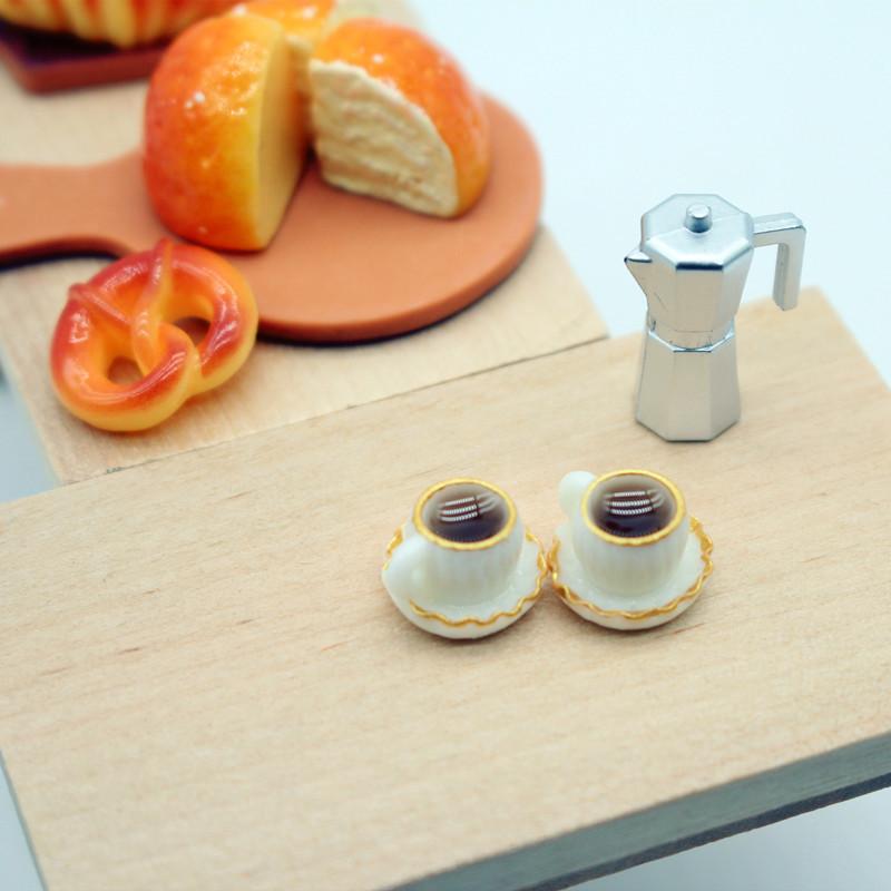 Cute Dollhouse Miniatures Coff - Kids Toys Kitchen 评论和价格