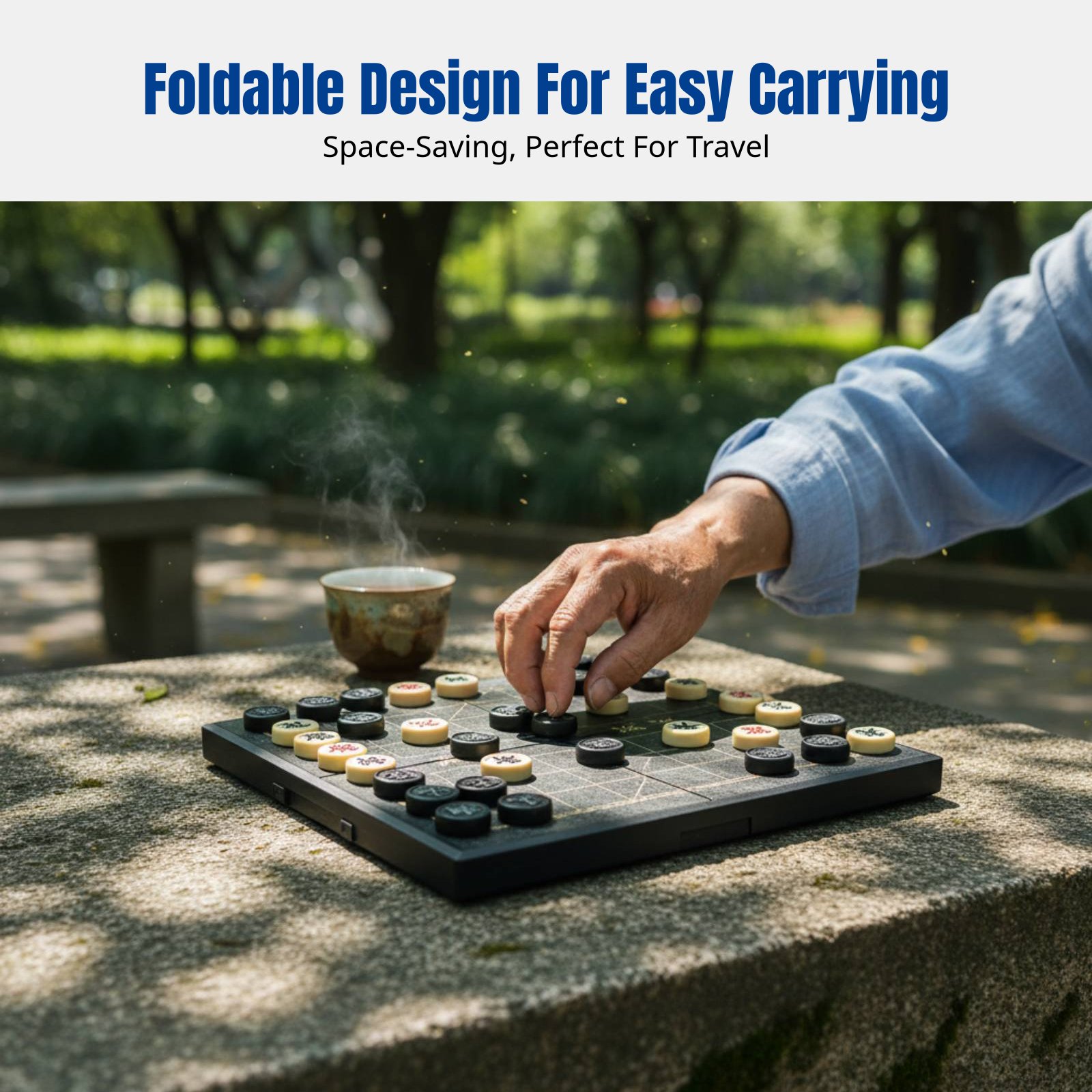 Foldable Chess Set, Multi-Game - Kids Toys Animal 评论和价格