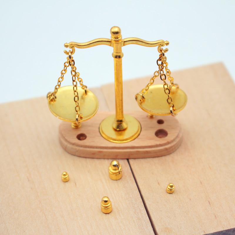 Dollhouse Vintage Balance Scal - Kids Toys Vintage 评论和价格