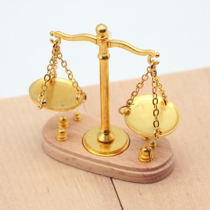 Dollhouse Vintage Balance Scal - Kids Toys Vintage 评论和价格