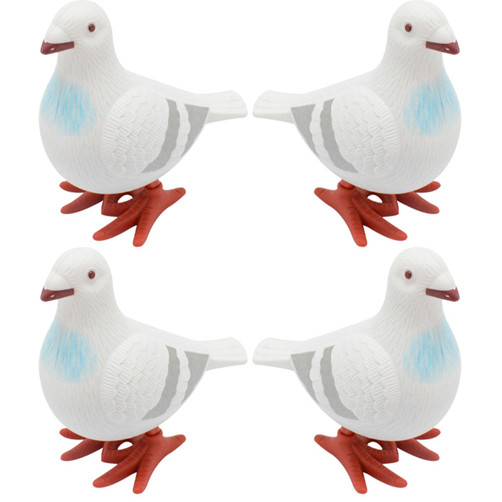 4Pcs Wind Up Pigeon Animals Cr - Kids Toys Vehicle 评论和价格