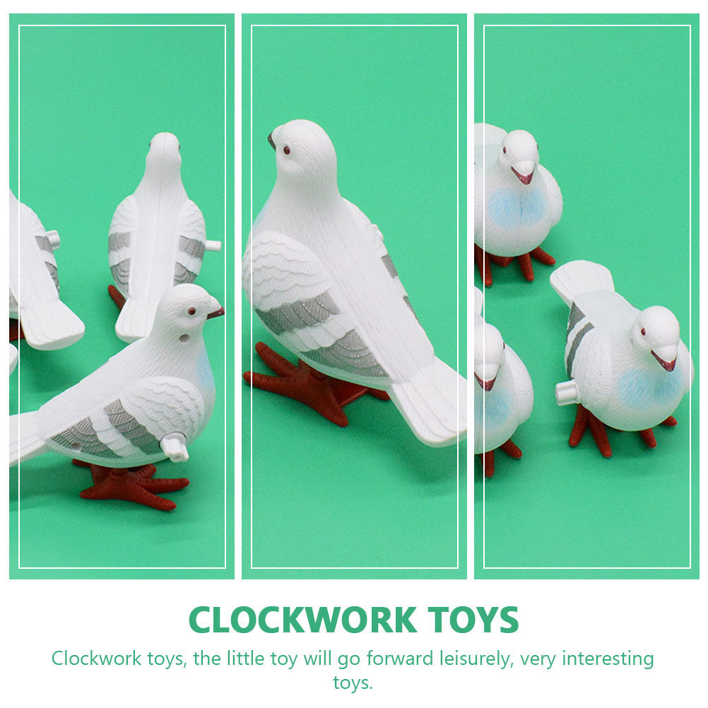 4Pcs Wind Up Pigeon Animals Cr - Kids Toys Vehicle 评论和价格