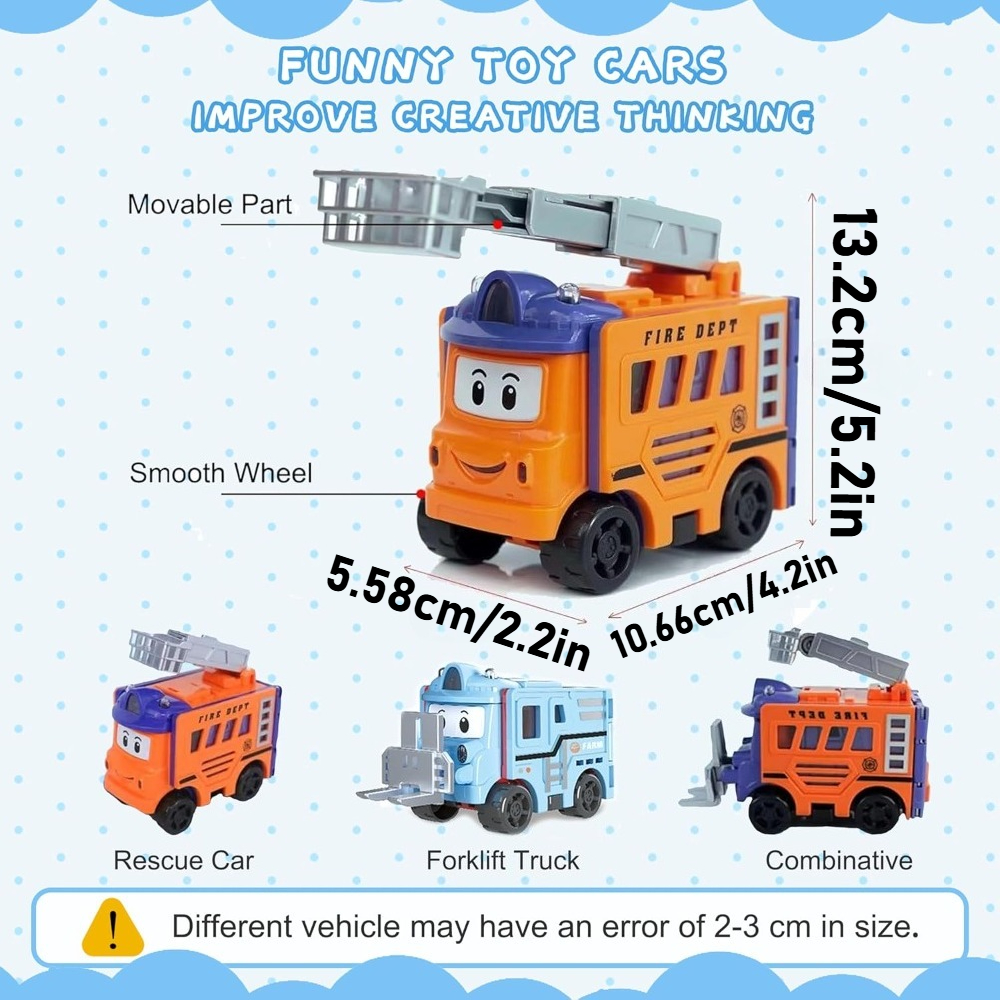 Flip Racers Transformable Cars - Kids Toys Vehicle 评论和价格
