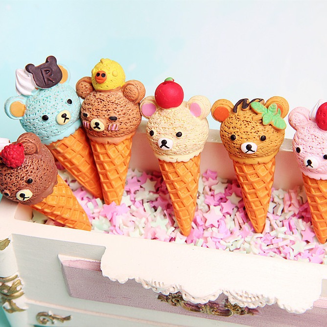 Rilakkuma Ice Cream Action Fig - Kids Toys Kitchen 评论和价格
