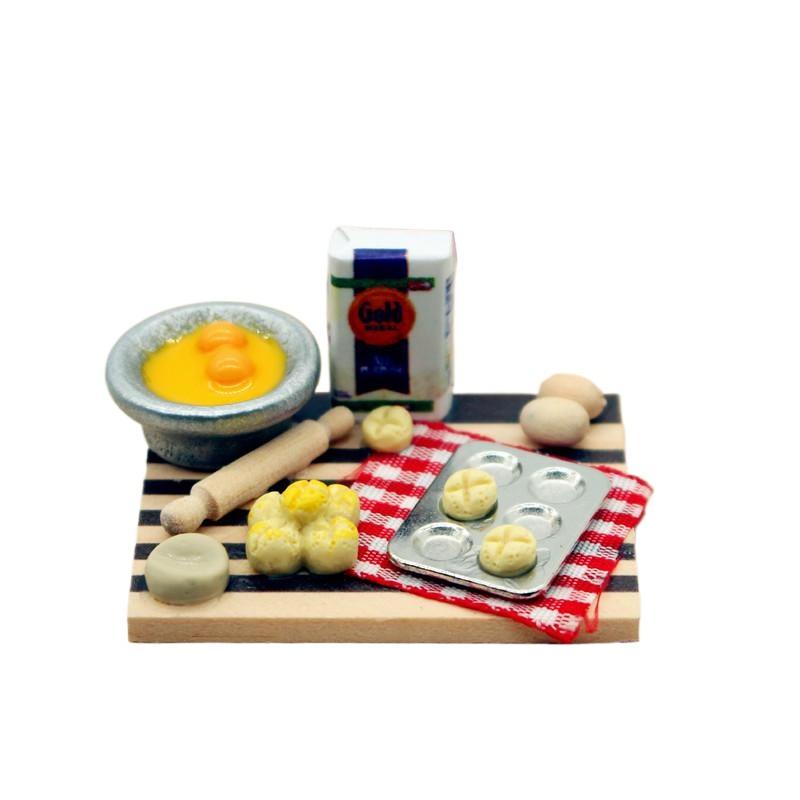 Dollhouse Food Toy Pastry Maki - Kids Toys Kitchen 评论和价格
