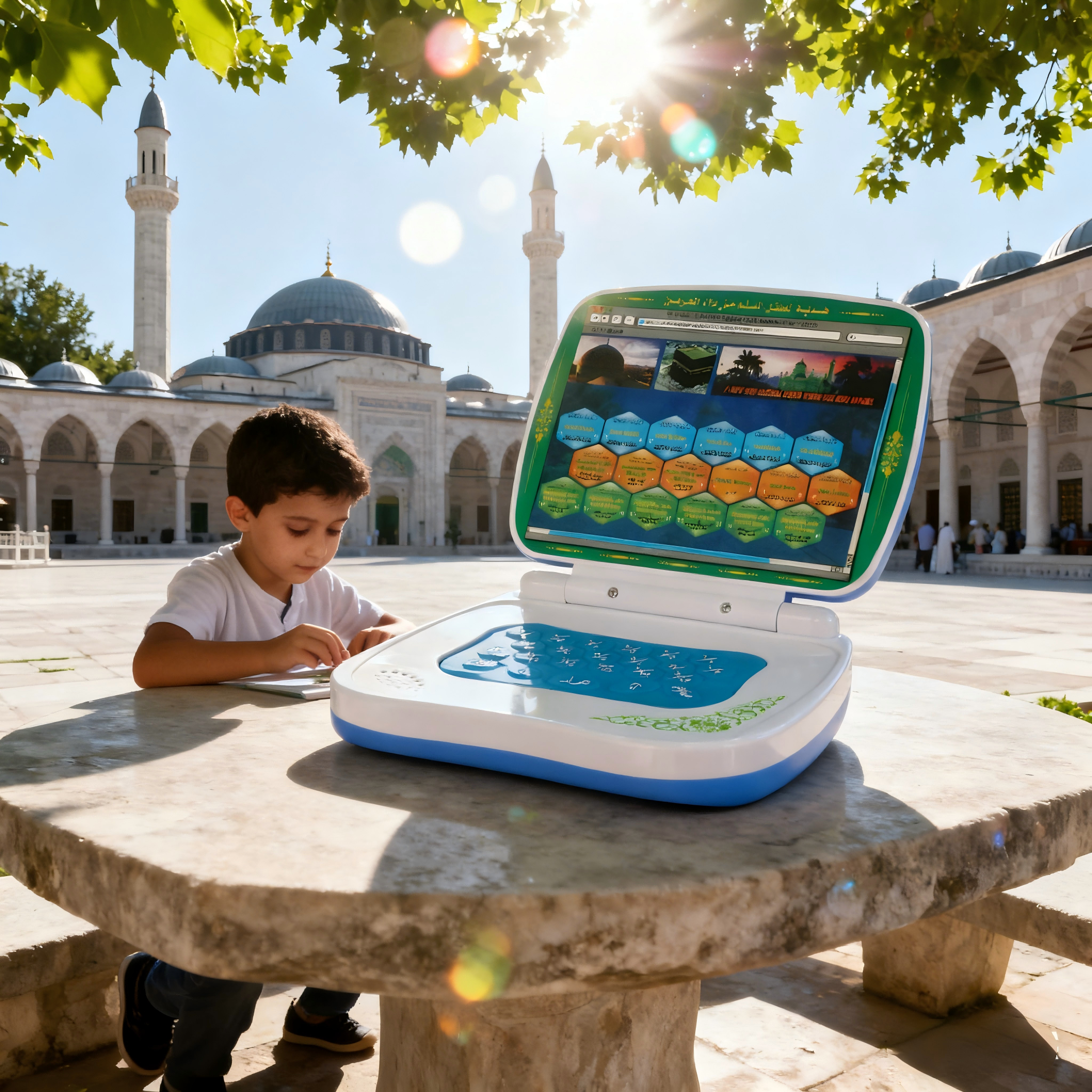Foldable Quran Learning Tablet - Kids Quran Toys 评论和价格