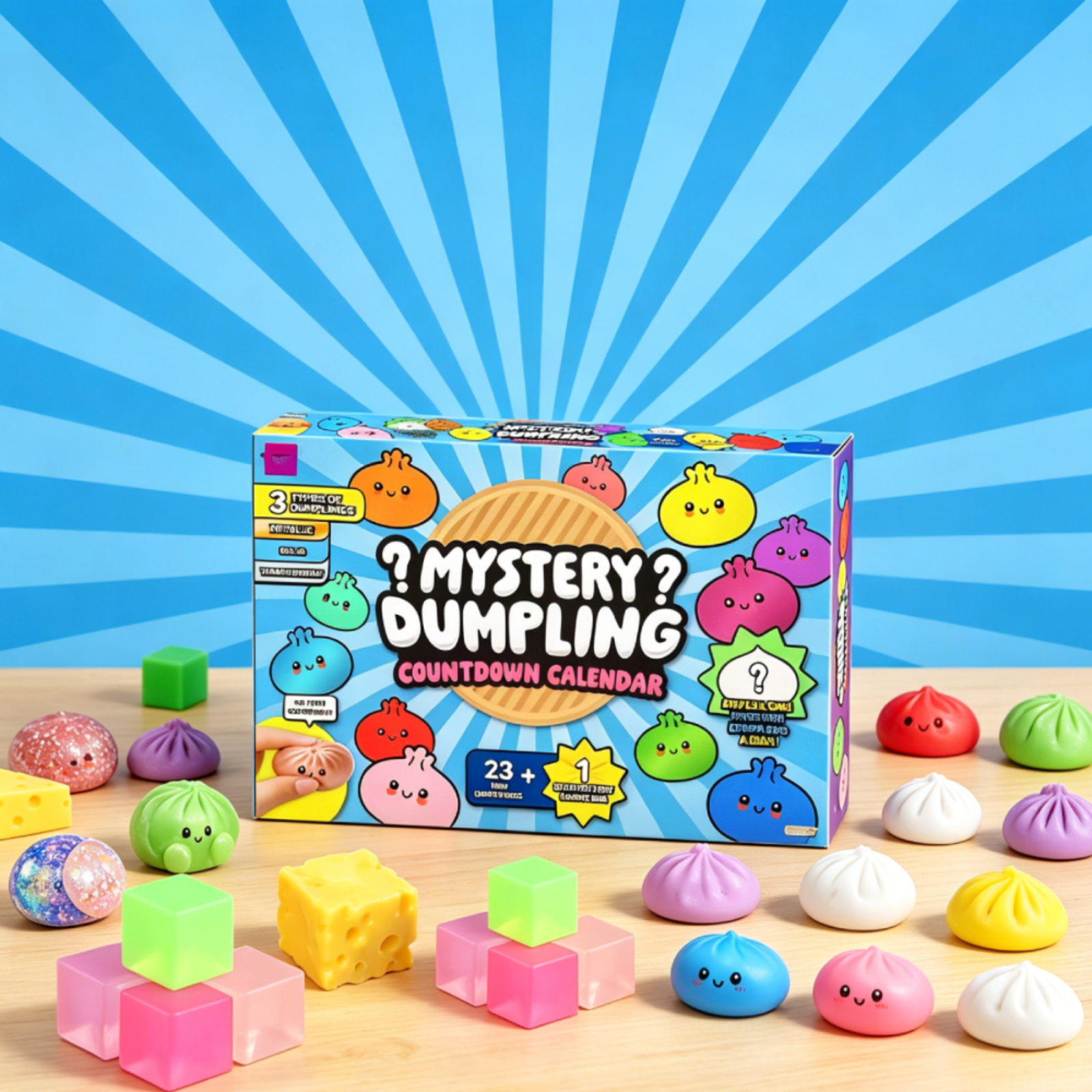 24 Days Squeeze Dumpling Adven - Kids Toys Dumplings 评论和价格