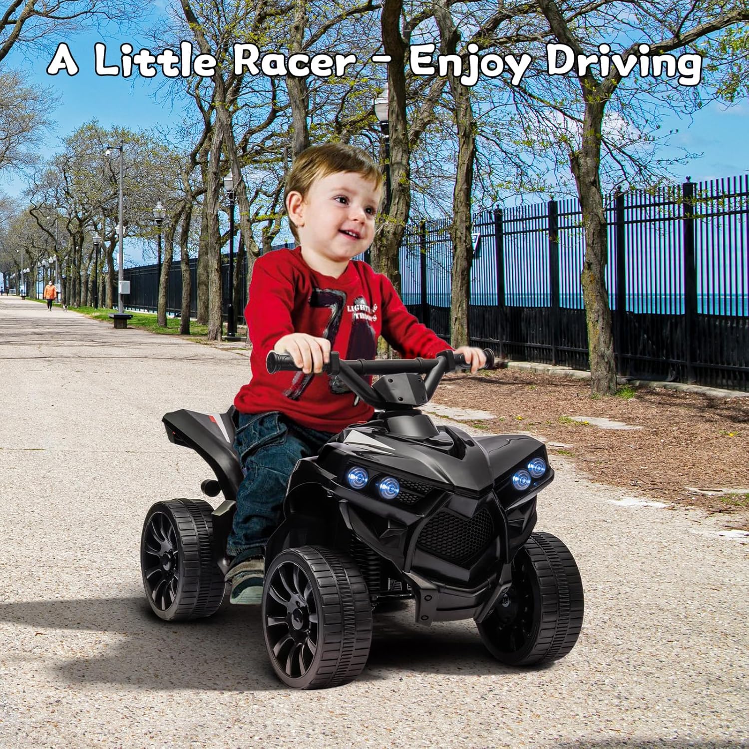 6V Ride on Toy, Kids ATV 4 Whe - Kids Toys Quad 评论和价格