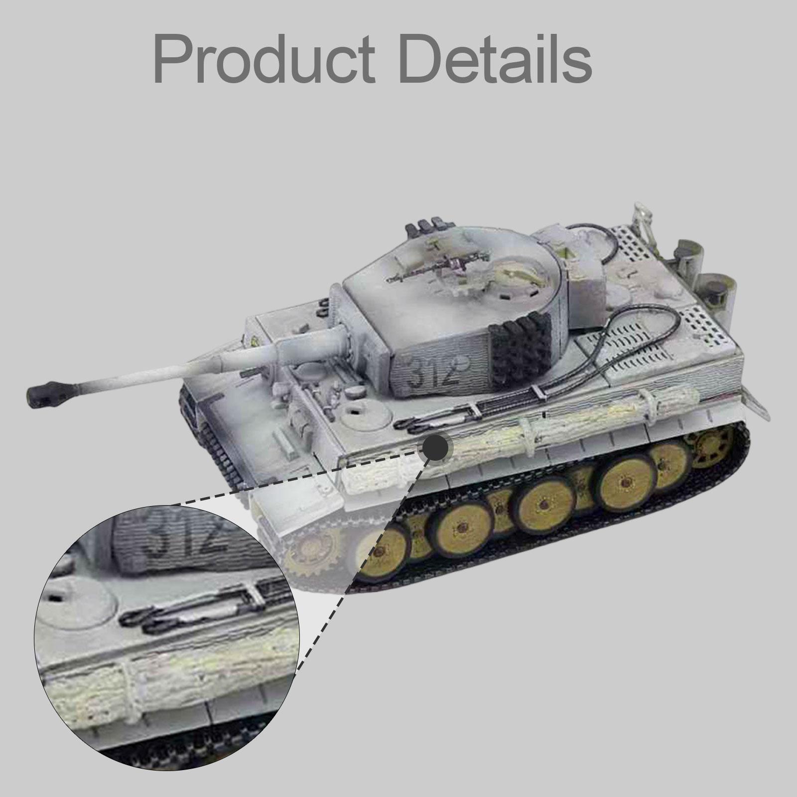 Authentic Weathered Tank Model - Kids Toys Vehicle 评论和价格