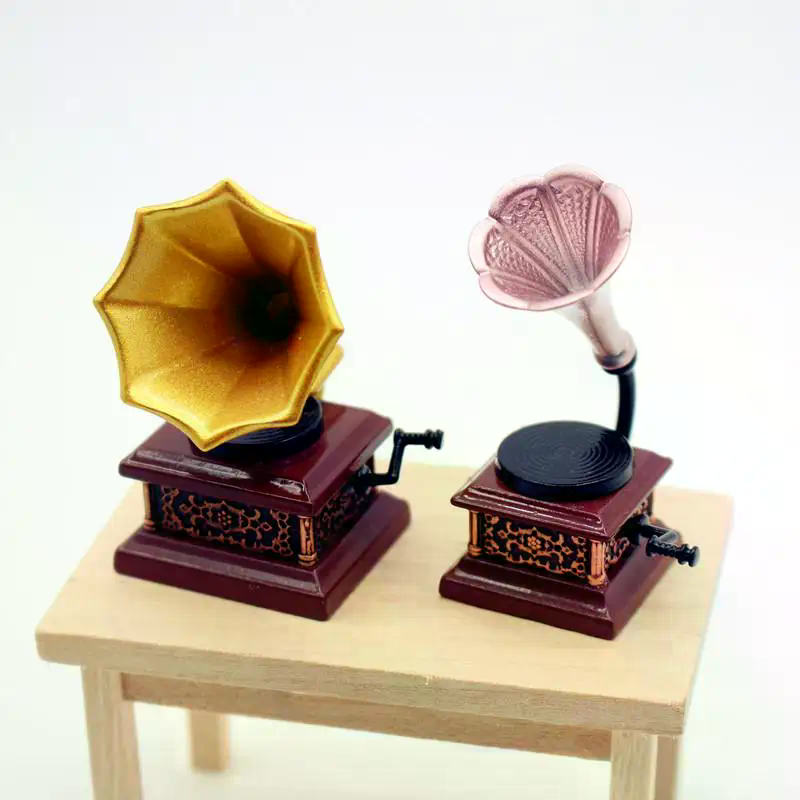 Dollhouse Vintage Phonograph M - Kids Toys Vintage 评论和价格