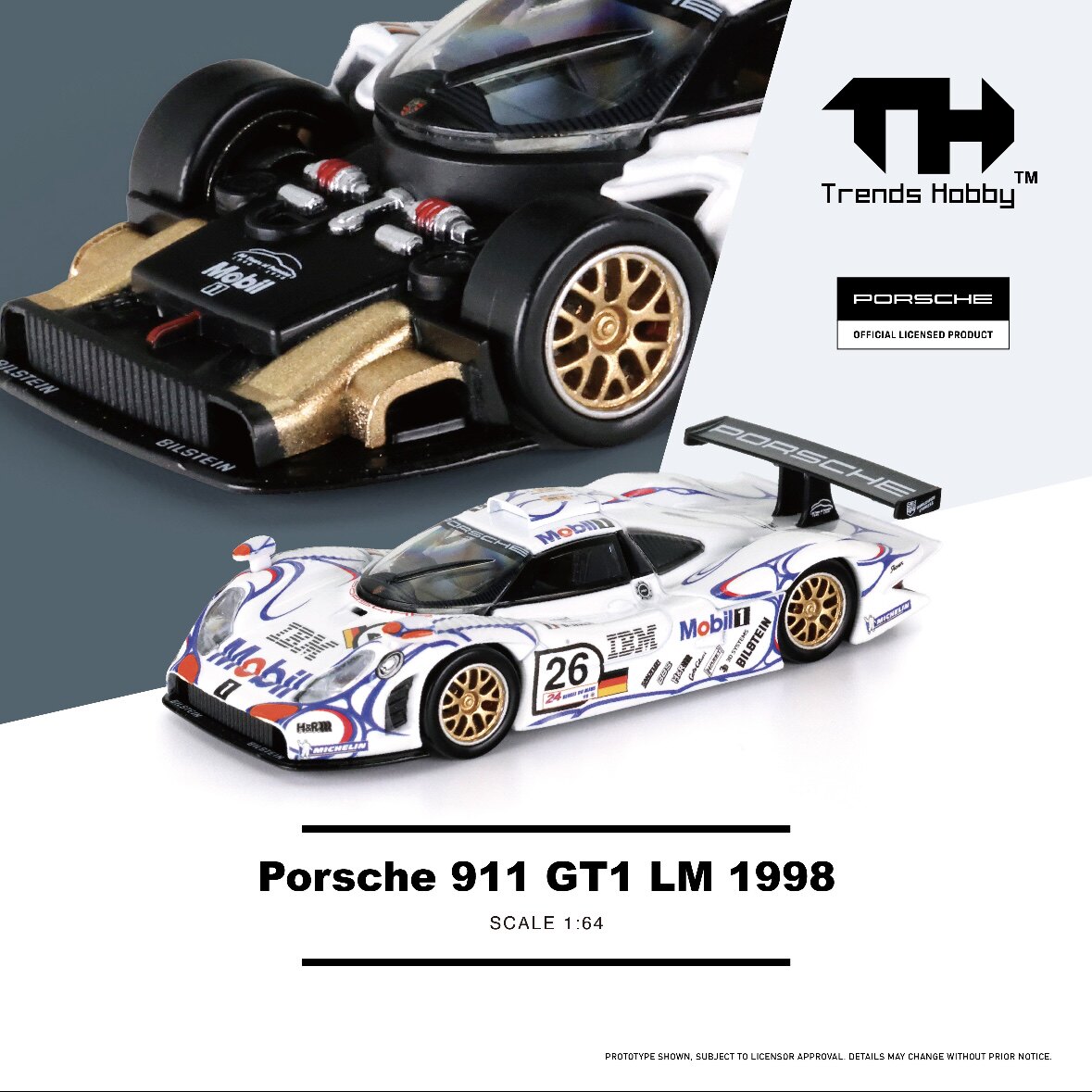 TH-Trends Hobby 1/64 095 911 G - Kids Toys Vehicle 评论和价格