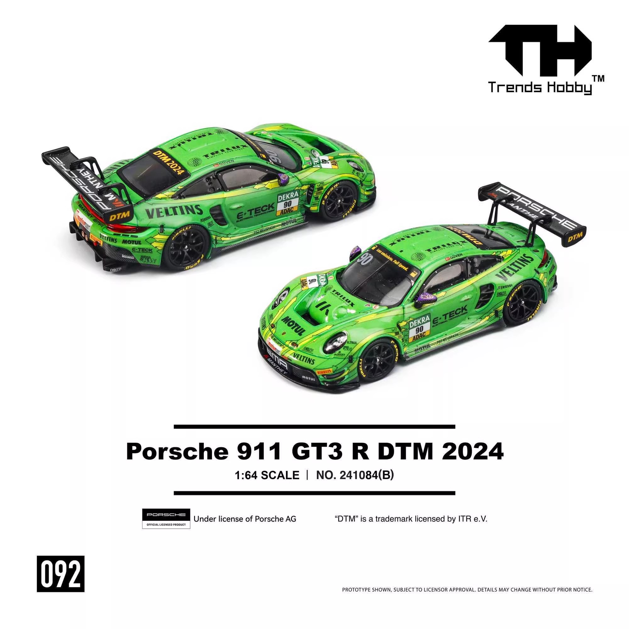 TH-Trends Hobby 1/64 095 911 G - Kids Toys Vehicle 评论和价格