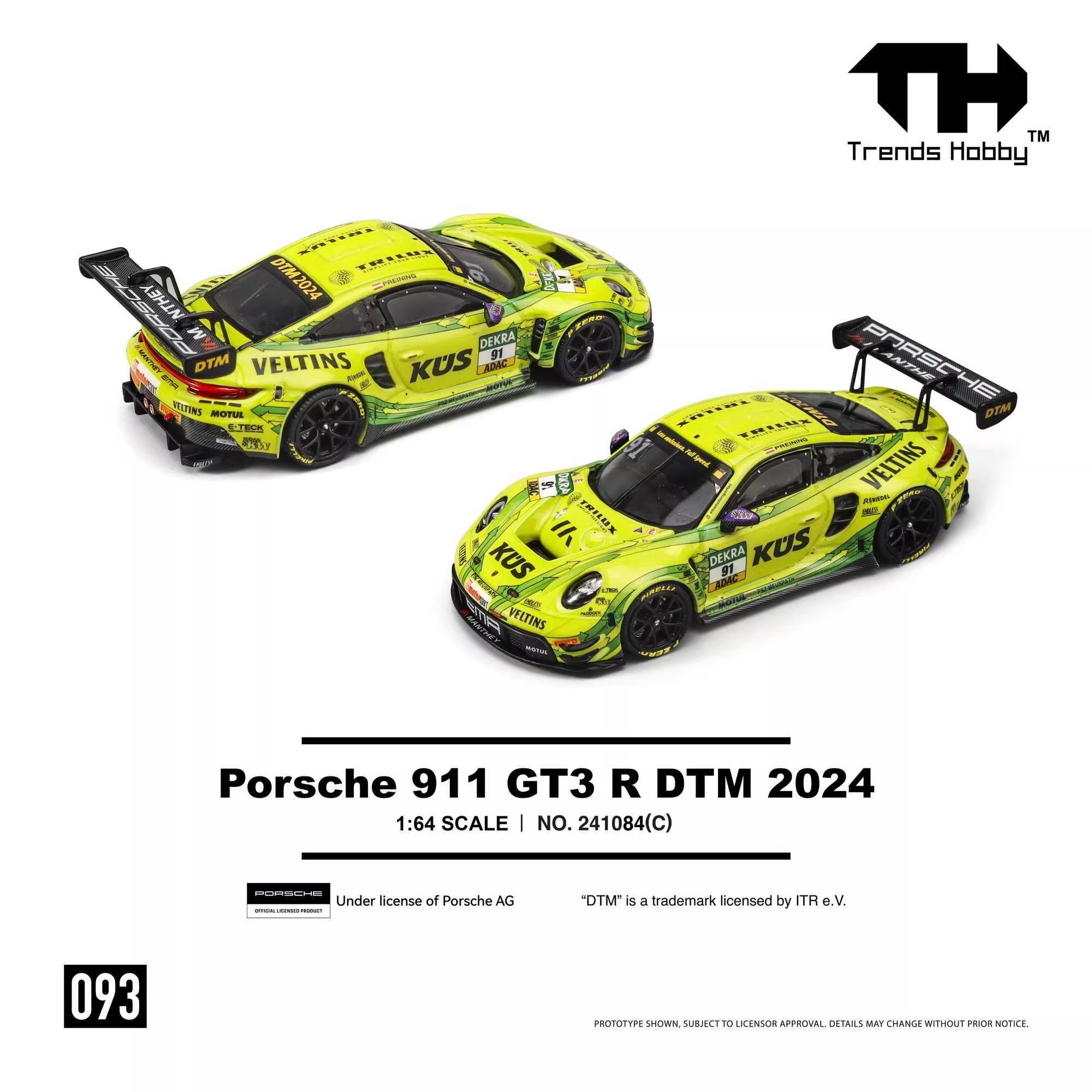 TH-Trends Hobby 1/64 095 911 G - Kids Toys Vehicle 评论和价格