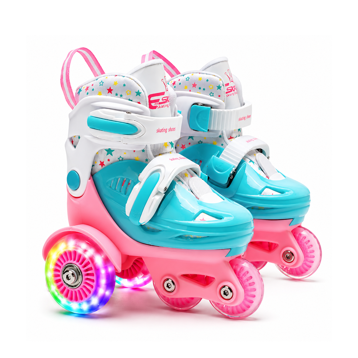 Kids Roller Skates Adjustable  - Kids Toys Quad 评论和价格