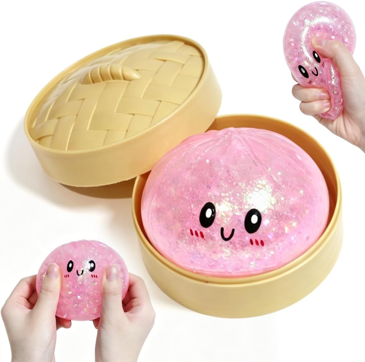 Glitter Dumpling Squishy Toy S - Kids Toys Dumplings 评论和价格