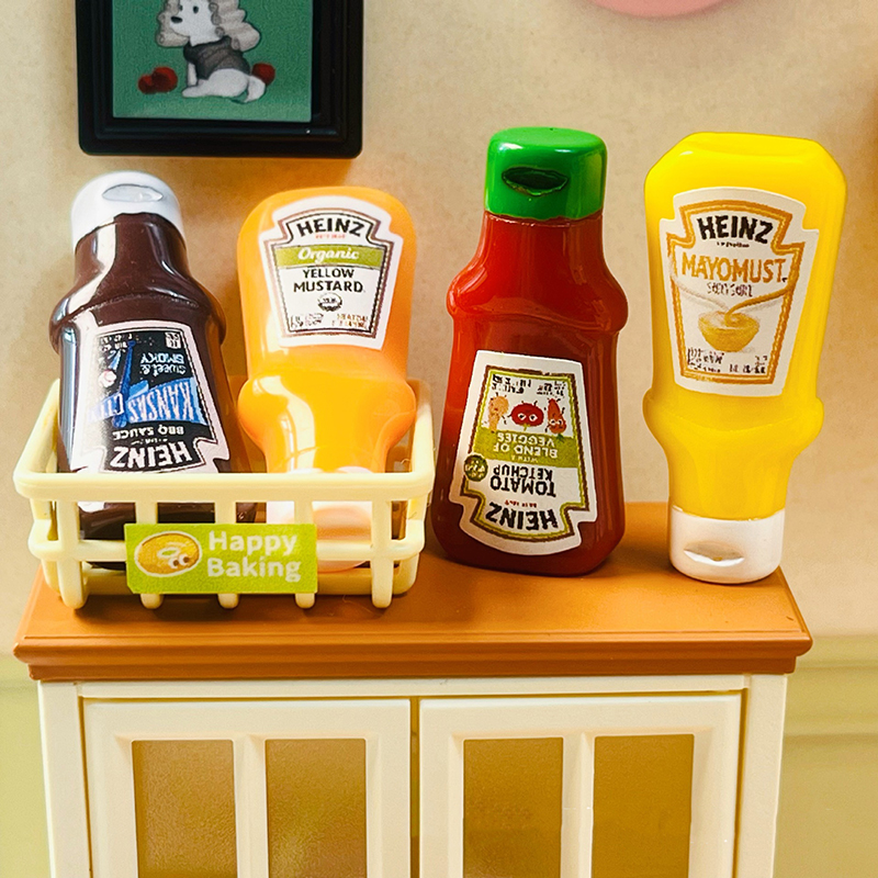 4Pcs Dollhouse Miniature Straw - Kids Toys Kitchen 评论和价格