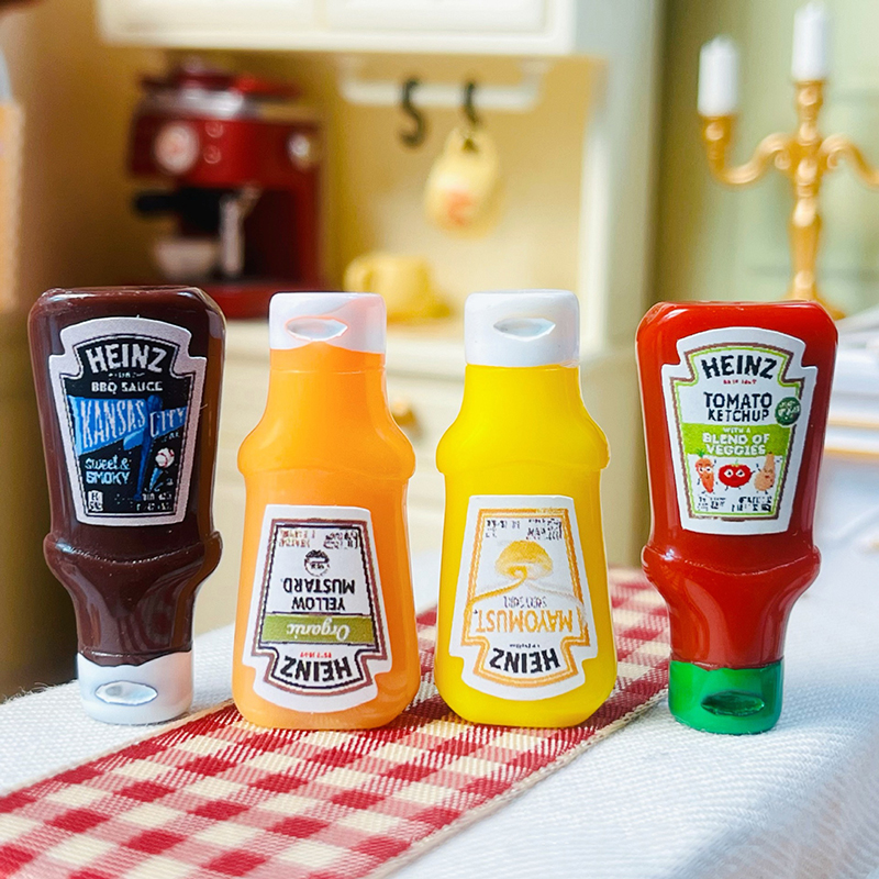 4Pcs Dollhouse Miniature Straw - Kids Toys Kitchen 评论和价格
