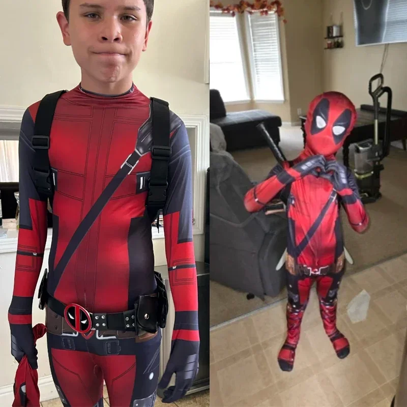 Kids Cosplay Deadpool & Wolver - Kids Toys Play Youtube 评论和价格