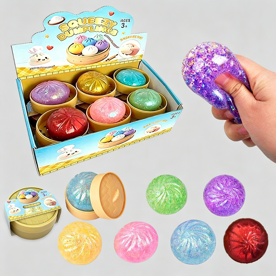 Glitter Dumpling Squishies Bli - Kids Toys Dumplings 评论和价格