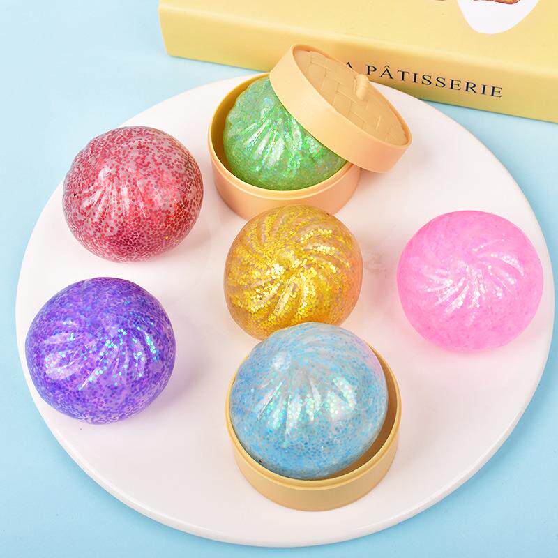 Glitter Dumpling Squishies Bli - Kids Toys Dumplings 评论和价格