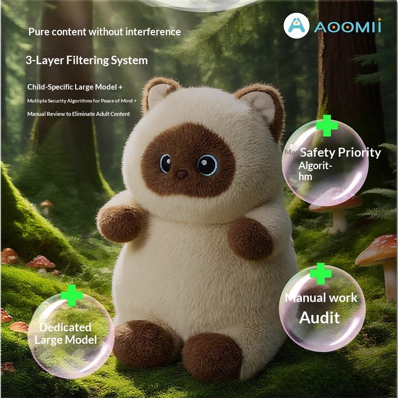 Aoomii Siamese Cat Plush Toy I - Kids Toys Animal 评论和价格