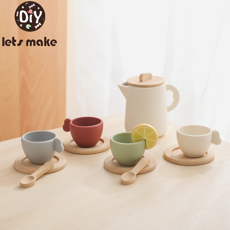 1Set Children Montessori Toy T - Kids Toys Kitchen 评论和价格