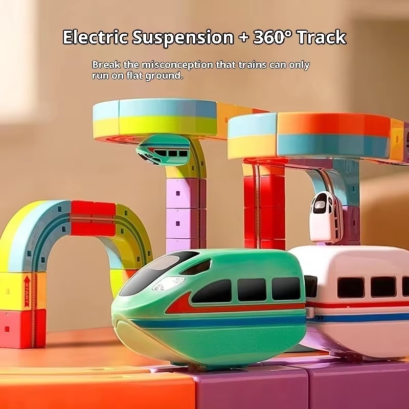 Electric Magnetic Track Set Wi - Kids Toys Vehicle 评论和价格