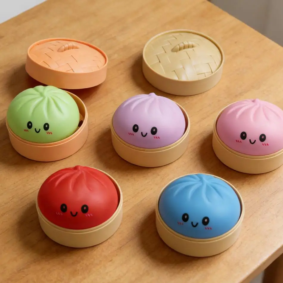 Hot Pressure Dumpling Squishie - Kids Toys Dumplings 评论和价格