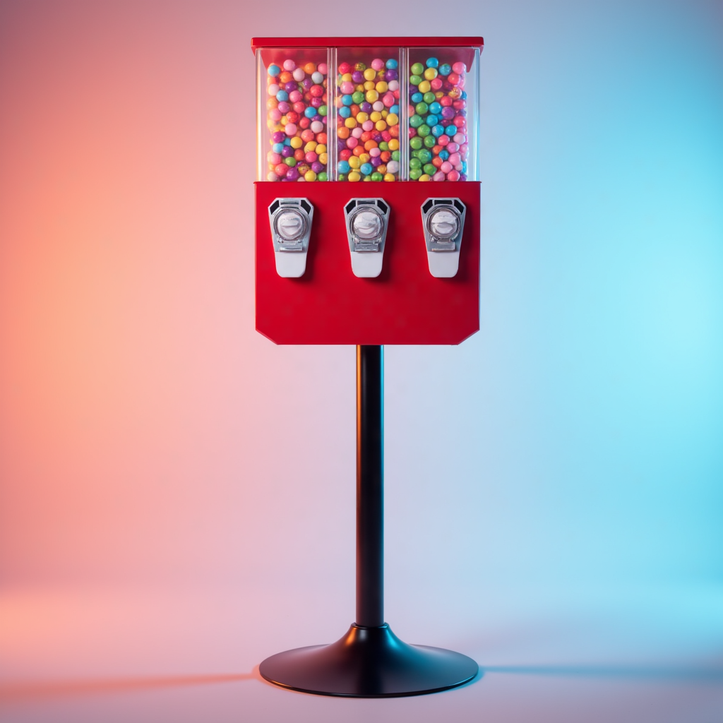 2025 Factory Triple head 3 in  - Kids Toys Vending Machine 评论和价格