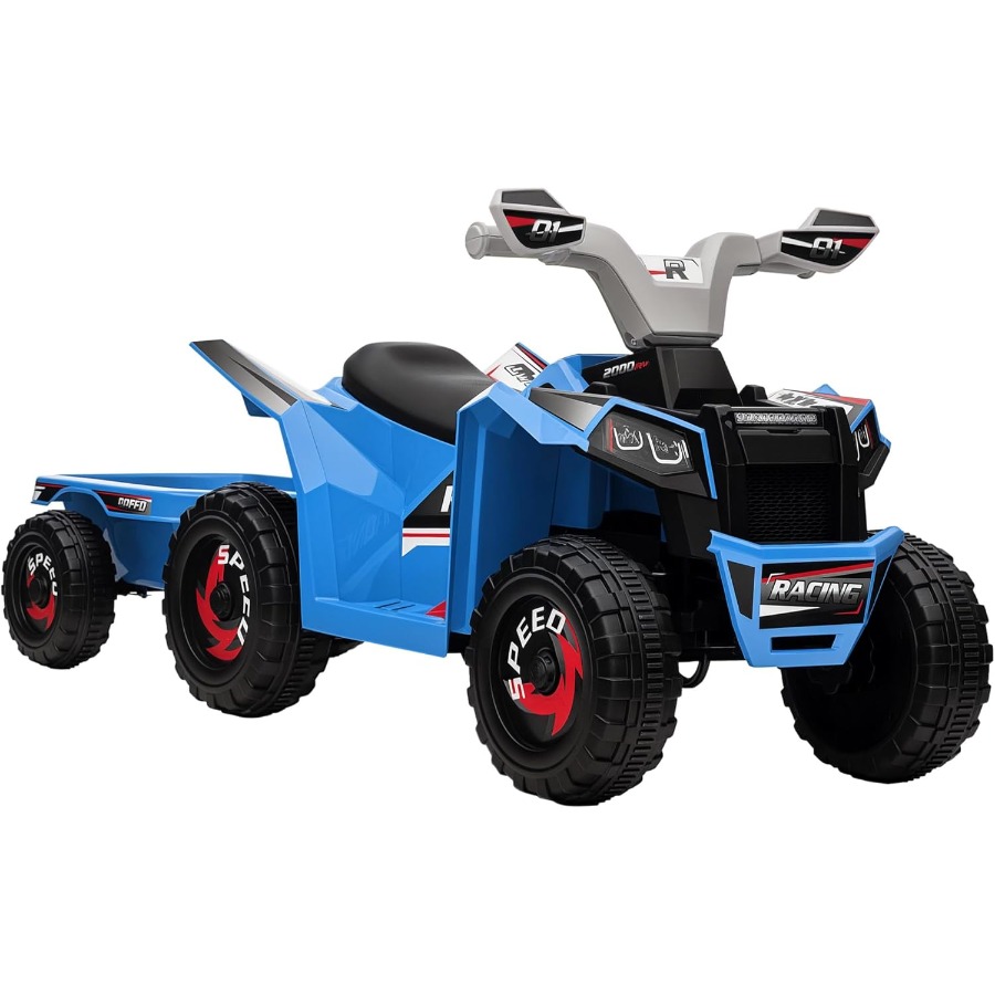 Kids ATV Quad Car with Back Tr - Kids Toys Quad 评论和价格