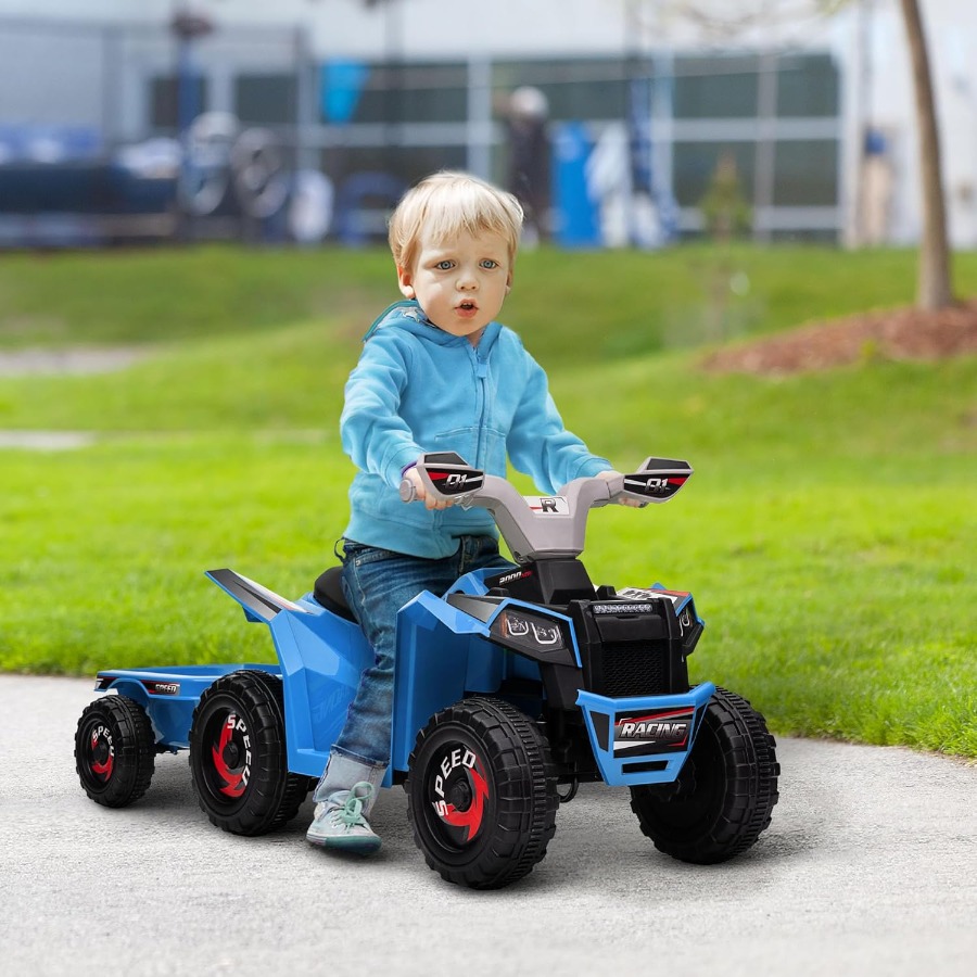 Kids ATV Quad Car with Back Tr - Kids Toys Quad 评论和价格