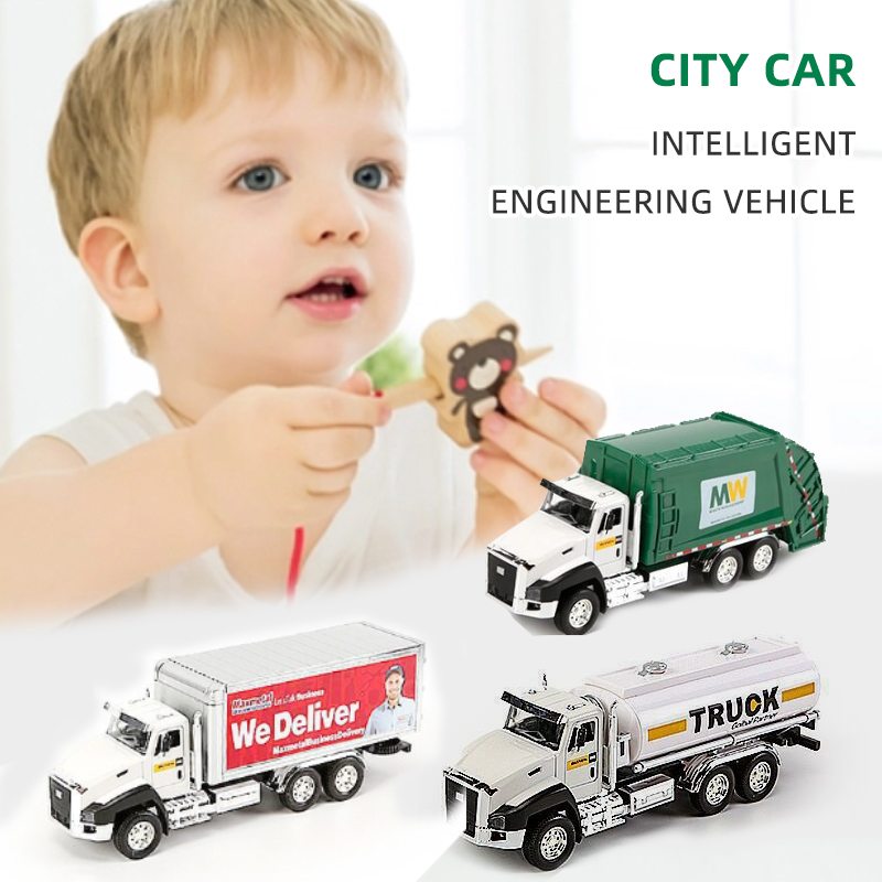 3 Pack of Diecast Sanitation V - Kids Toys Vehicle 评论和价格