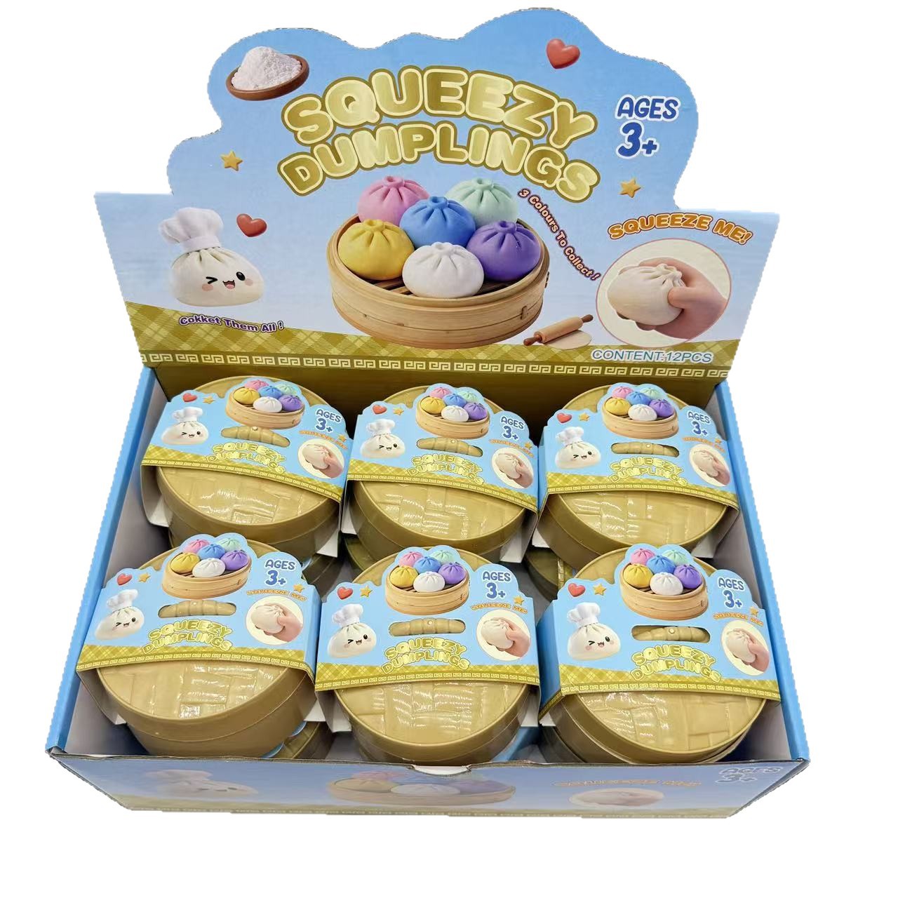 Dumpling Squishy Stress Balls  - Kids Toys Dumplings 评论和价格