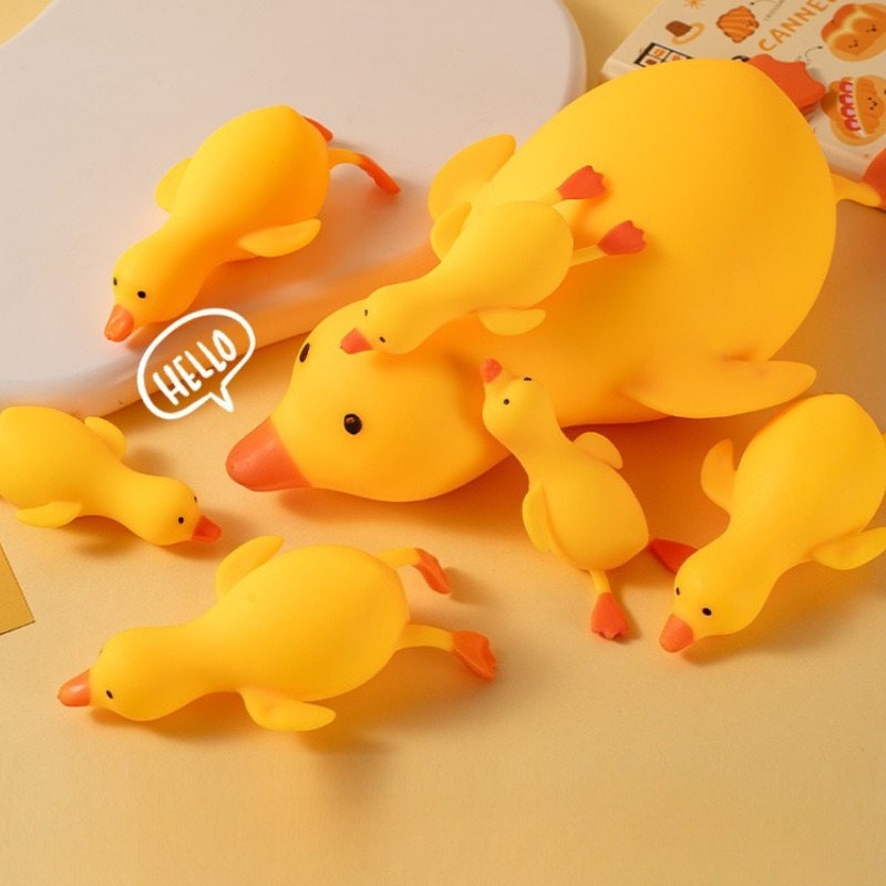 Squishy Antistress Duck Goose  - Kids Toys Animal 评论和价格