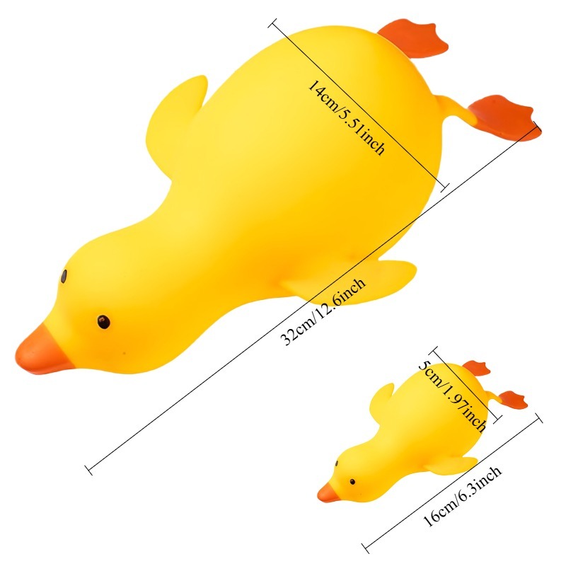 Squishy Antistress Duck Goose  - Kids Toys Animal 评论和价格