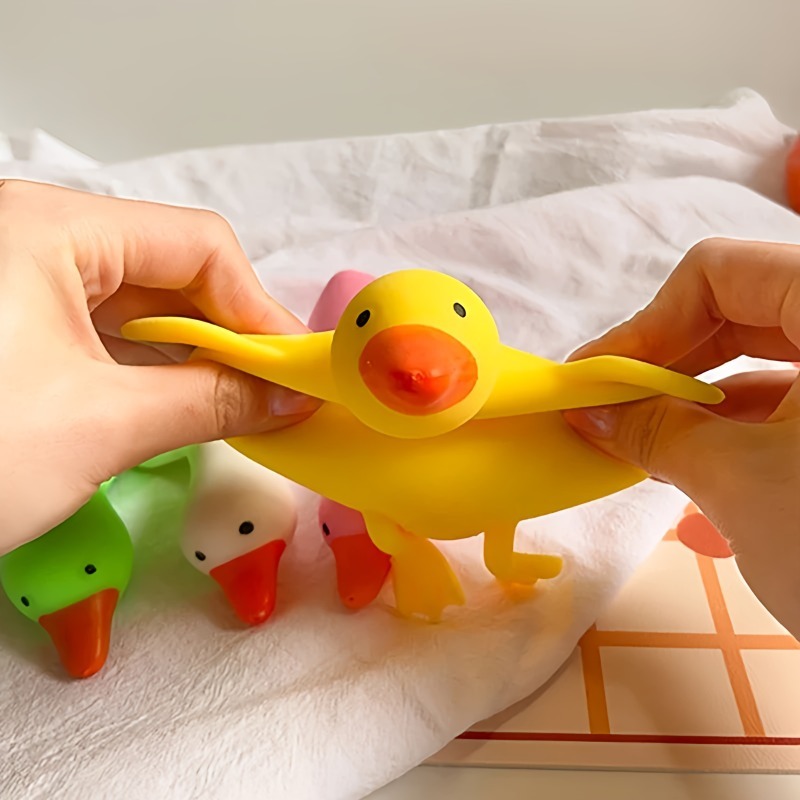 Squishy Antistress Duck Goose  - Kids Toys Animal 评论和价格